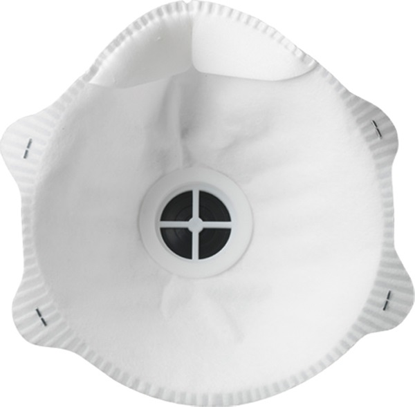 MASQUE FFP2 COQUE AVEC VALVE BOITE DE 10 - COVERGUARD – Image 2